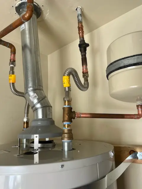 Water heater installation and plumbing repair in Shenango