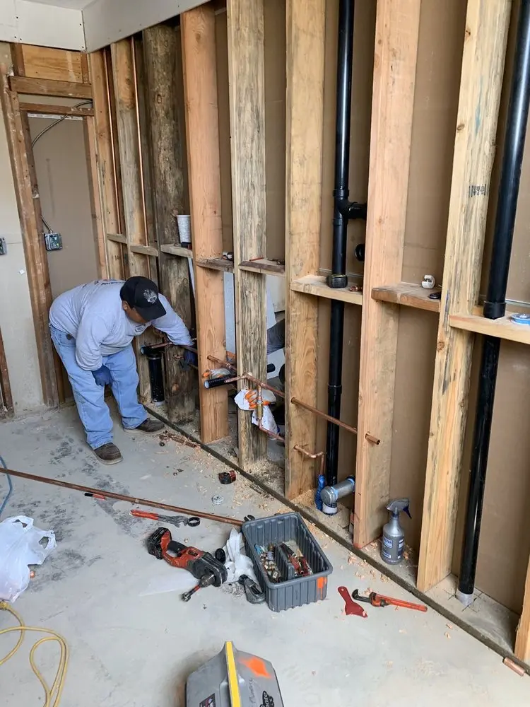 Commercial rough-in plumbing for Commercial Plumbing in Shenango